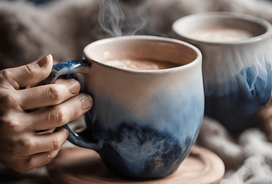Prendre son café dans une tasse en céramique artisanale, c’est redécouvrir chaque gorgée, apprécier pleinement la chaleur, la texture et l’instant. C’est une invitation à ralentir, à savourer différemment, à faire du quotidien un moment plus conscient et sensoriel.