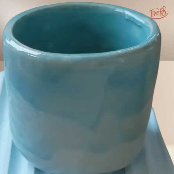 Tasse céramique émaillée – Nuances de Nuages