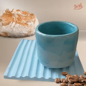 Tasse céramique émaillée – Nuances de Nuages
