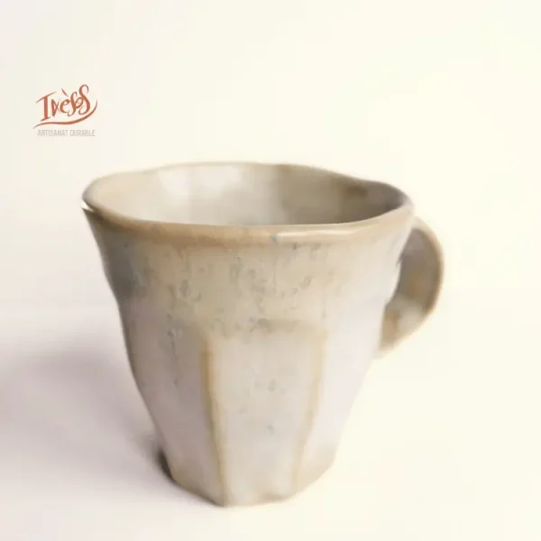 Mug en céramique artisanale – émail nacré facetté | Ixélex by Ixèsos