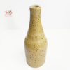 Soliflore bouteille en grès pyrité U Granitu | Décoration céramique artisanale