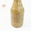 Soliflore bouteille en grès pyrité U Granitu | Décoration céramique artisanale